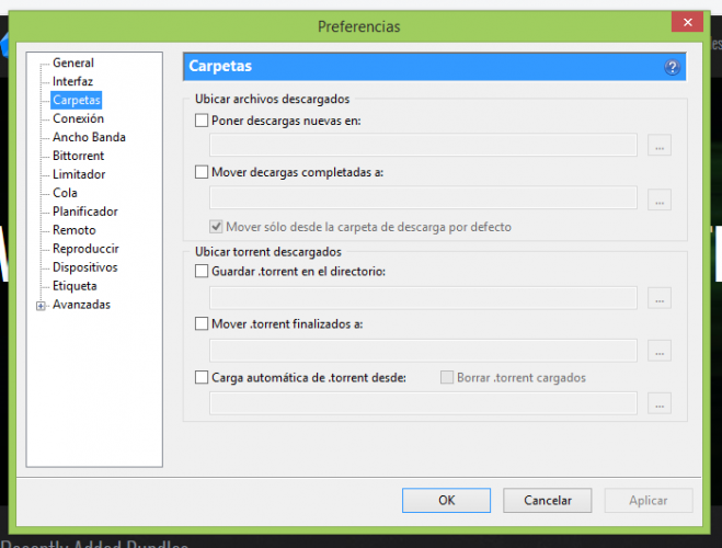configuracion utorrent 1.8.7