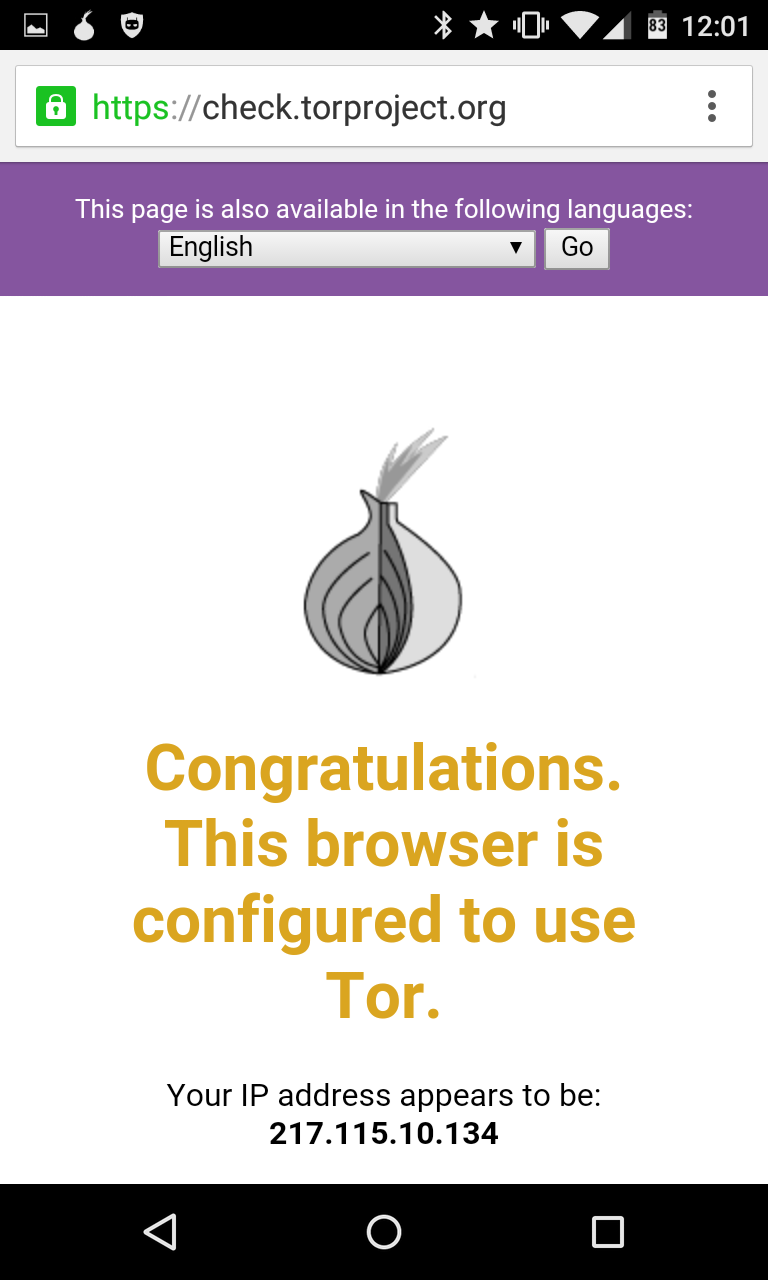 tor browser for android no root