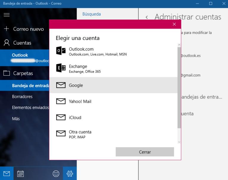 Cómo Configurar Y Personalizar Distintas Cuentas De Correo En Windows 10 9654
