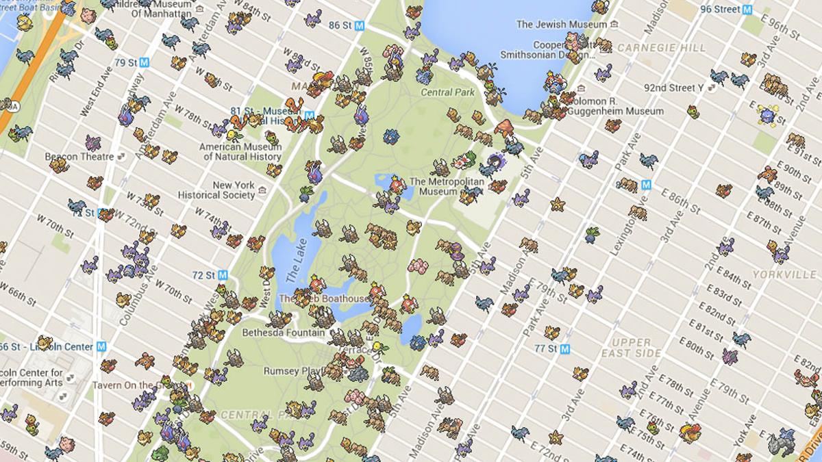 Estos mapas de Pokémon Go te dicen dónde capturar cada criatura, Smartphones