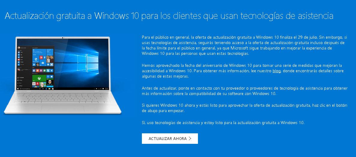 Todavía Puedes Actualizar A Windows 10 De Forma Gratuita 4186