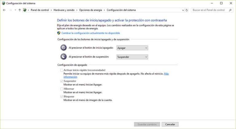 Cómo Desactivar El Inicio Rápido En Ordenadores Con Windows 10 7606