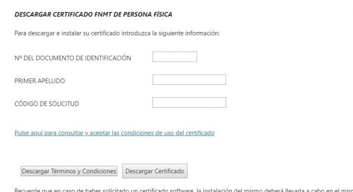 certificado de fnmt
