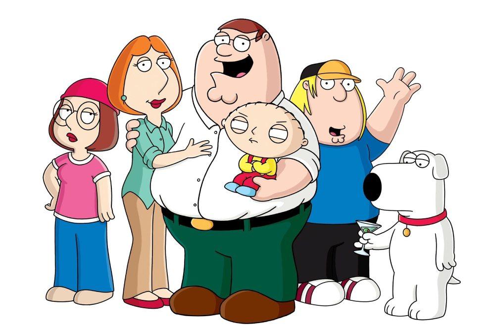 Imagen promocional de la serie Family Guy.