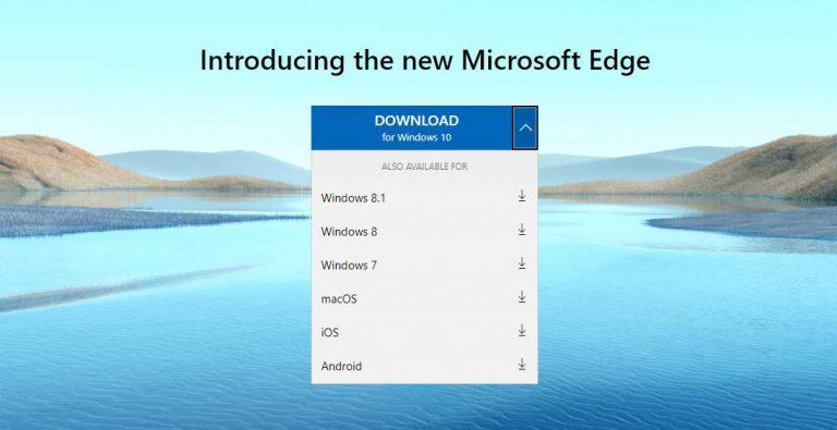 Descargar Edge Chromium Cómo Tener El Nuevo Navegador De Microsoft 0767