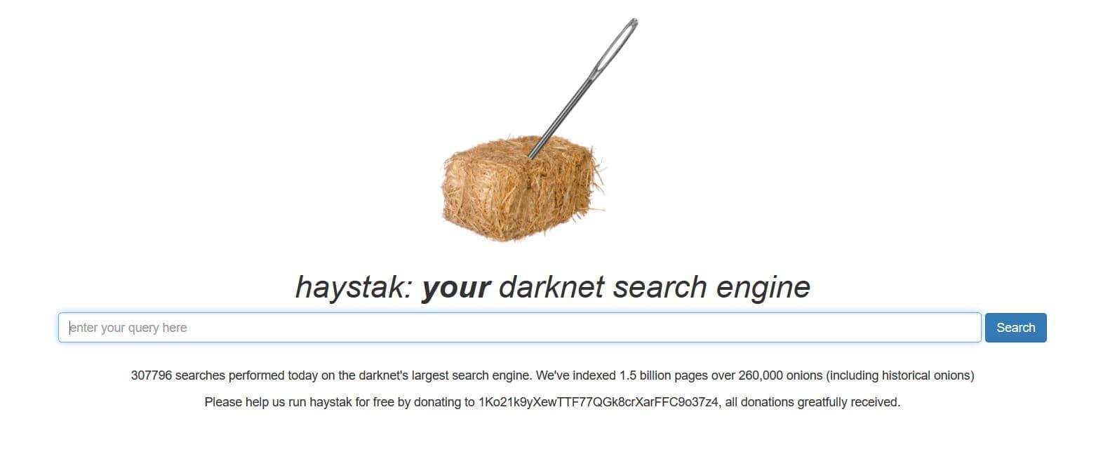 buscador haystak darknet