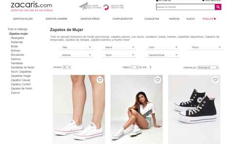Tienda de Zapatos Online