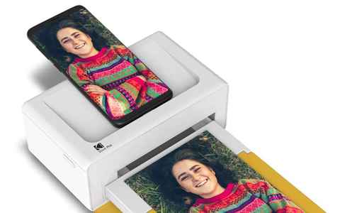 Liene Impresora Fotográfica, 10 X 15 WiFi Impresora Fotográfica Instantánea  para PC/iPhone/Android, con 20 Papeles Fotográficos/Cartucho, Impresión a