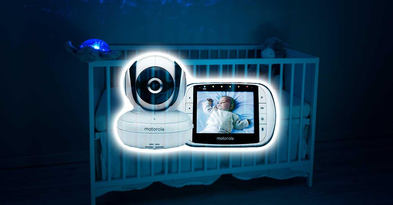 Camara Wifi De Seguridad Monitor Para Bebe Casas Sensor Movimiento Audio  Noche 