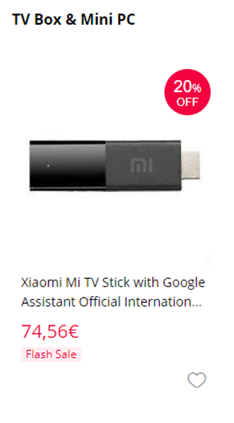 Xiaomi Mi TV Stick: filtrado en dos tiendas su Chromecast con