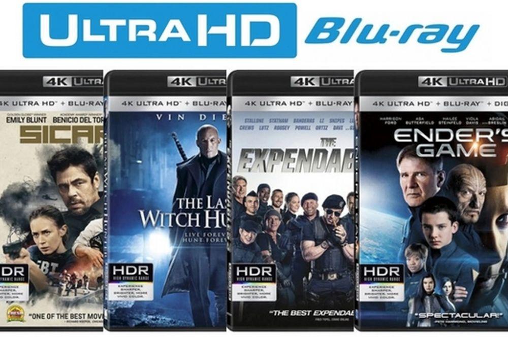 Blu-ray ultra hd 4k