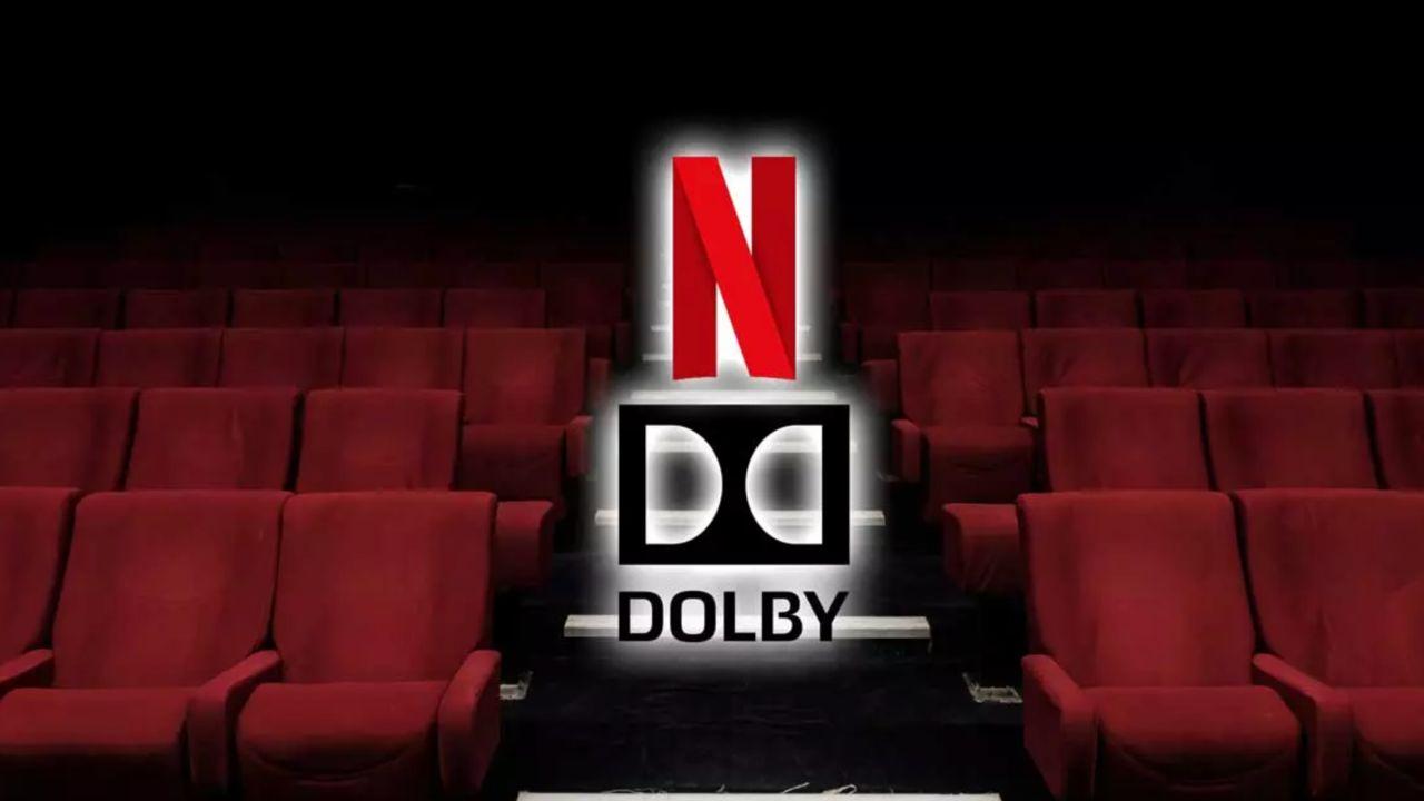 imagen del logo de Netflix en el cine