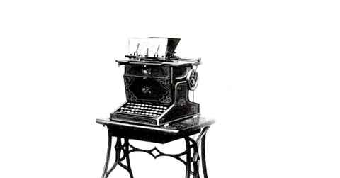 Tema Evolución histórica de las máquinas de escribir mecánica y eléctrica de  1714 a 1980 
