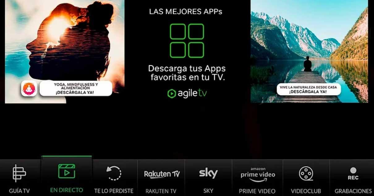 Agile TV: diferencias, canales y precios de la televisión de Yoigo, Virgin  telco, MásMóvil, Euskaltel y