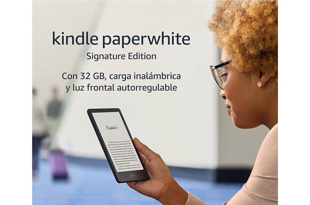 Reseña: Nuevo  Kindle Paperwhite 11th gen, bibliotecas