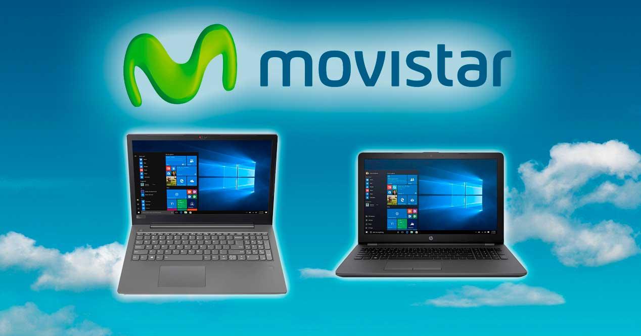 Mucho Rechazar templado Oferta de portátiles Lenovo y HP baratos con Movistar