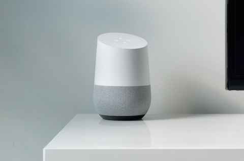 El altavoz inteligente Google Home aparece fugazmente en la web de