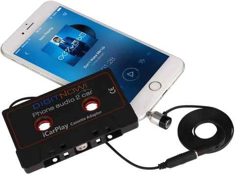 Comprar Adaptador de casete BT para coche con cinta de casete inalámbrica  de audio estéreo a adaptador auxiliar Smartphone