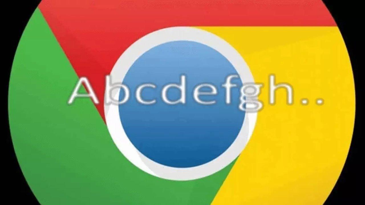 Google Chrome fuentes borrosas