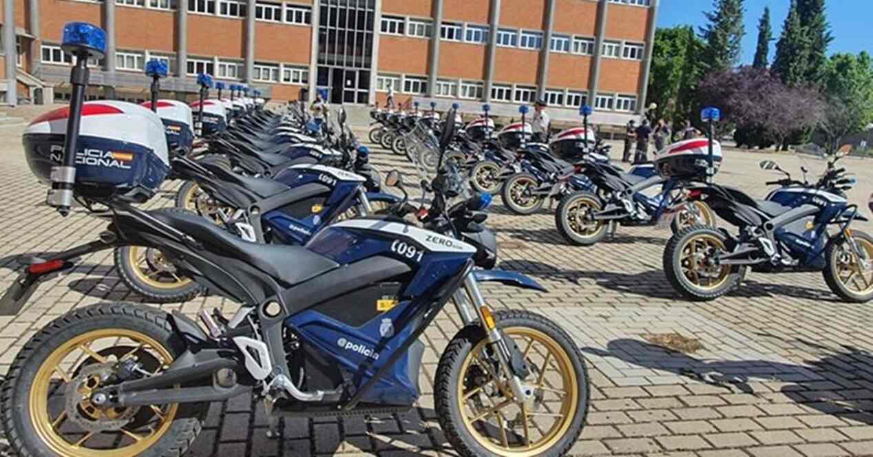 Policía Nacional motos eléctricas Zero Motorcycles