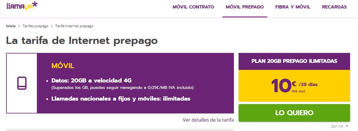 ORANGE ESPAÑA TU MUNDO TARJETA SIM PREPAGO ESPAÑOLA 50 GB INTERNET + 800'  LLAMADAS INTERNACIONALES (ROAMING GRATIS) 