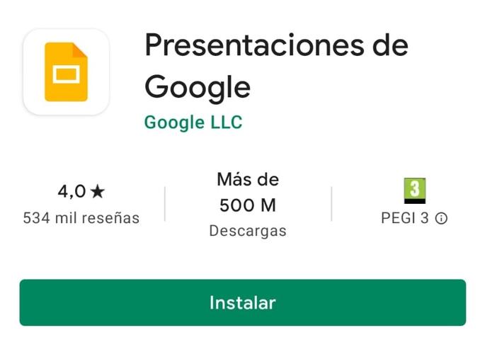 google slideshows install android