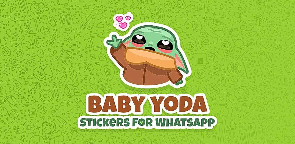 Stickers baby yoda whatsapp
