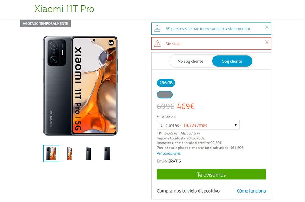 Xiaomi 11T Pro - Ficha Técnica