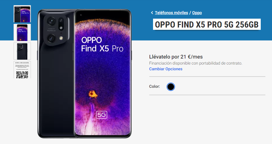 El OPPO Find X5 Pro no tiene secretos: Especificaciones y precio