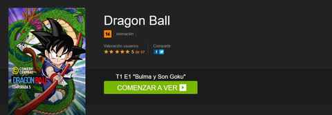 Cómo ver Dragon Ball - Ver capítulos de Bola de Dragón online