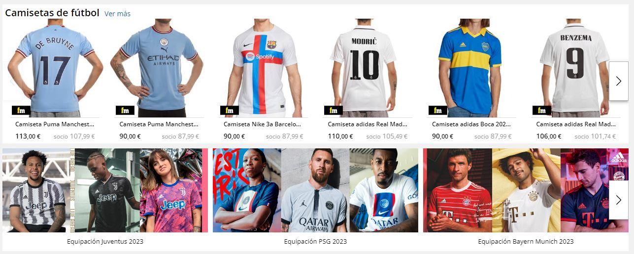 Comprar Camisetas de fútbol LA LIGA baratas online