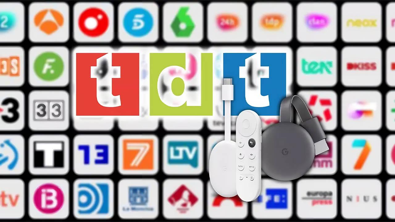 Ver canales TDT gratis en Chromecast y Google TV
