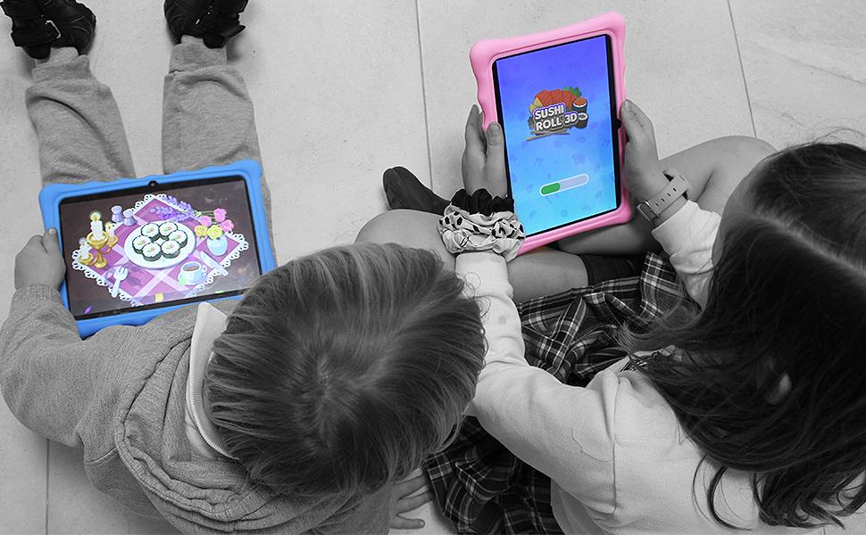 Tablet Niños 7 Android 11 con Control Parental y Juegos