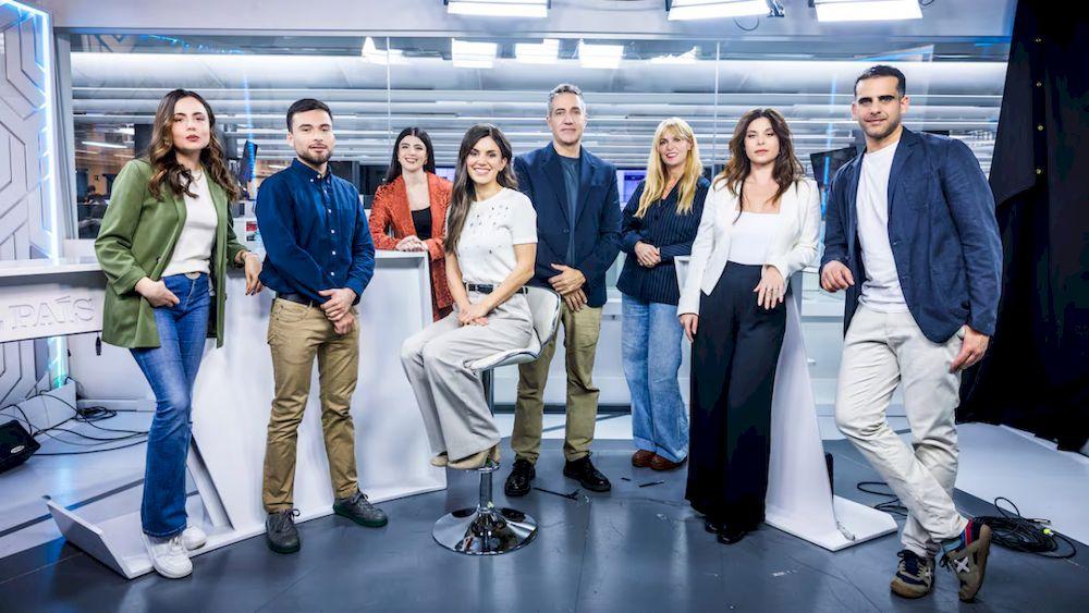 El equipo del canal El País TV disponible en Rakuten