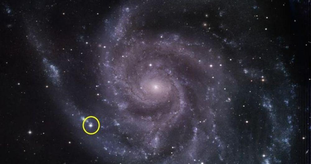 Galaxia Pinwheel conocida como Messier 101