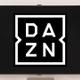 Una pantalla de Smart TV con el logo de DAZN