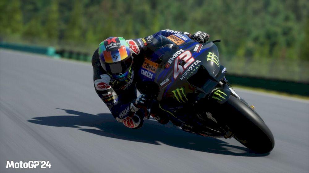 Una escena del videojuego oficial MotoGP 24