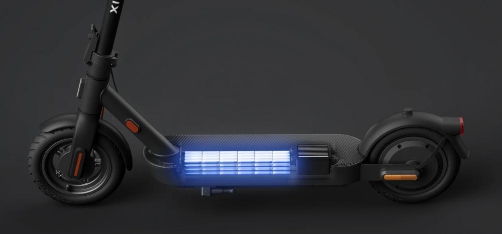 imagen de la batería del patinete de xiaomi
