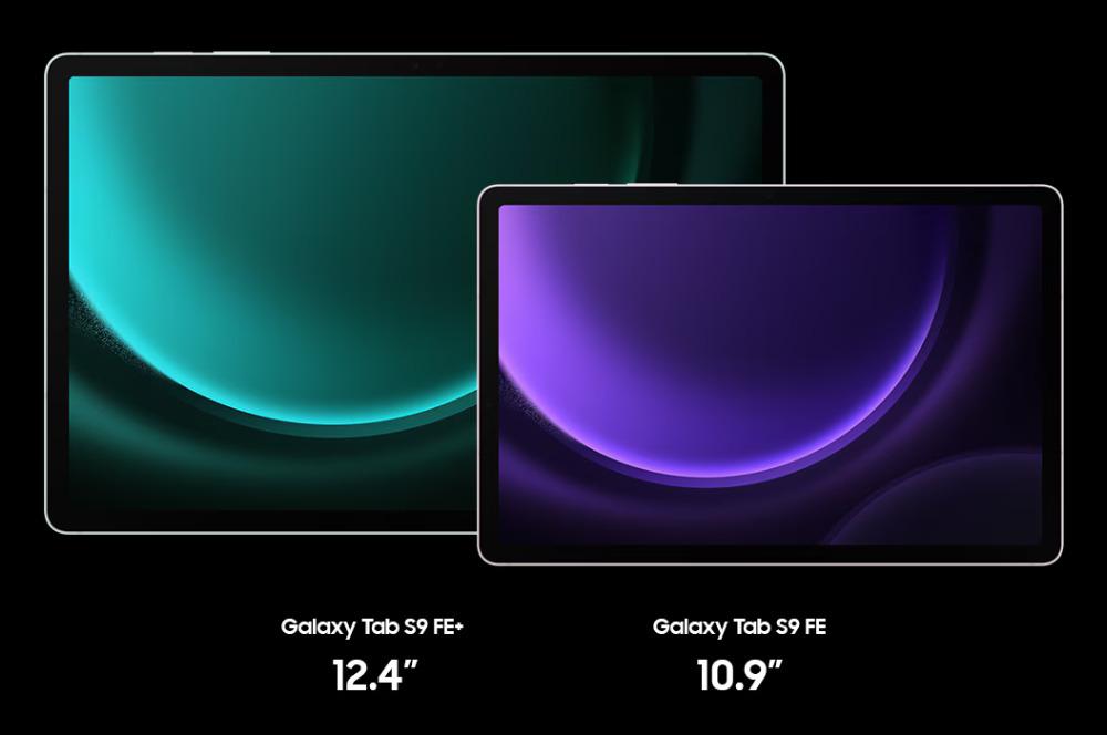 Samsung Galaxy Tab S9 FE+ en comparación con FE