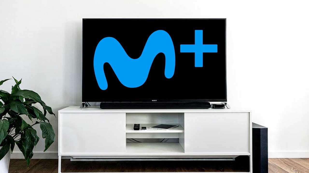 Smart TV con icono Movistar Plus+