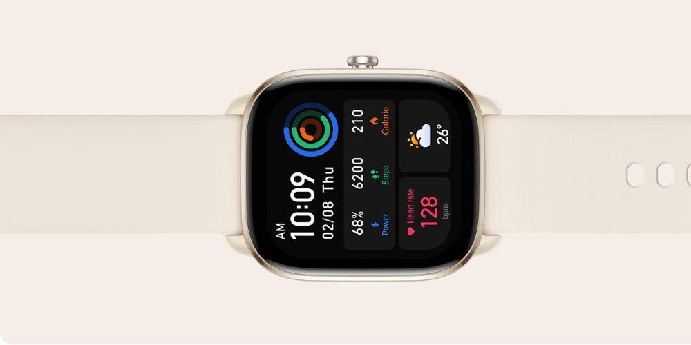 Pantalla del smartwatch modelo Amazfit GTS 4 Mini