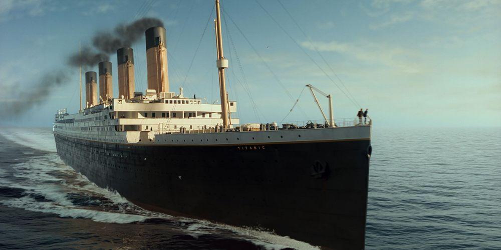 The Titanic in James Cameron's 1997 film