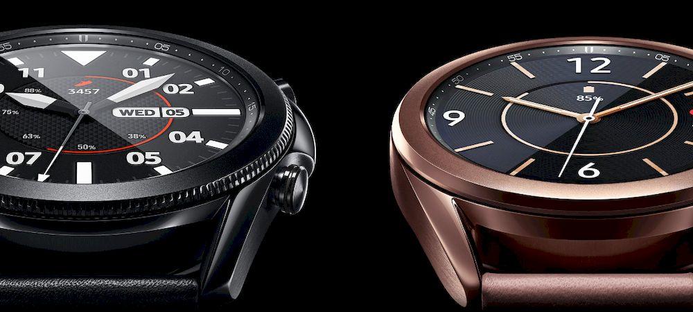 Dos modelos y colores del Samsung Galaxy Watch3