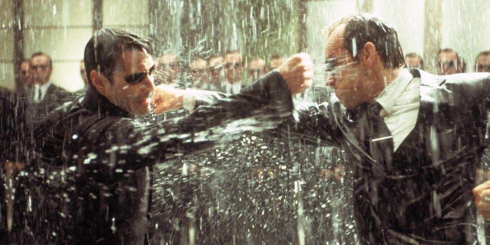 A scene from the movie Matrix Revolutions