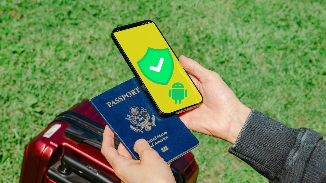 Protegiendo el pasaporte con el móvil Android