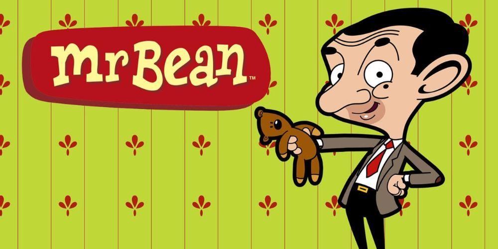 Imagen con el logo de la serie de animación de Mr. Bean
