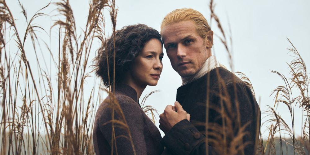 Two characters from the television series Outlander