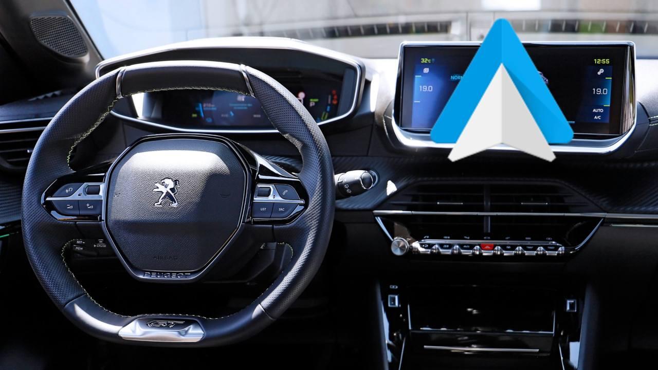 android auto en un coche