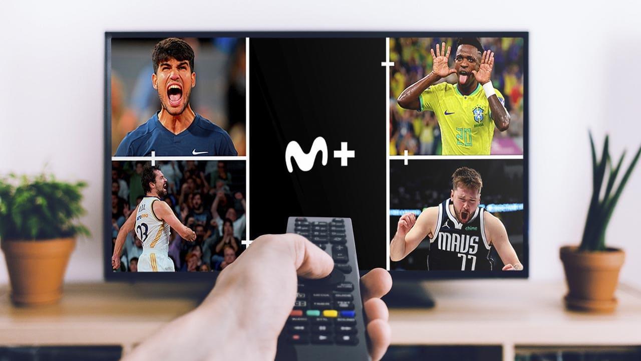 This is all the football, tennis or basketball that awaits you in Movistar Plus+ for less than 10 euros in June