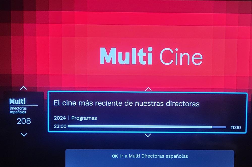 canal multi cine Directoras Españolas